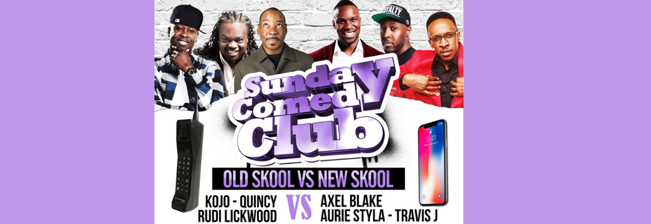 Sunday Comedy Club Easter Special with Kojo, Rudy Lickwood, Quincy, Axel Blake, Aurie Styla and Travis J at Hideaway Comedy Club London