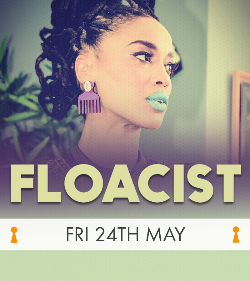 The Floacist neo soul singer and poet for at Hideaway Jazz Club London