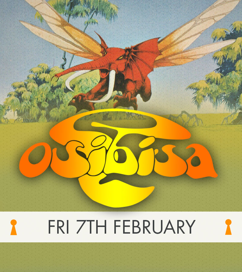 Osibisa Afro-fusion world music pioneers Friday 7th February at Hideaway Jazz Club London