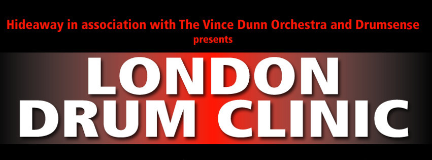 London Drum Clinic with Mark Claydon, Vince Dunn and Will Taylor at Hideaway Jazz Club Streatham South London