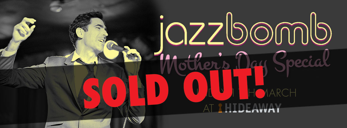 Jazzbomb jazz band for Mothers Day Sunday lunch at Hideaway Jazz Club London