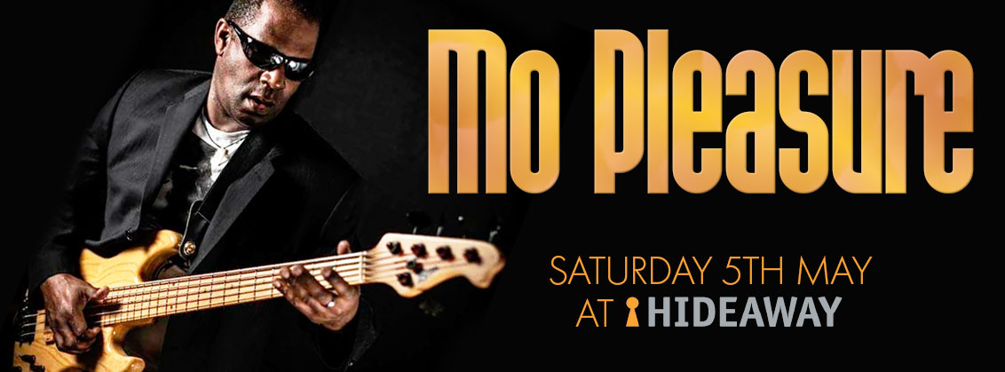 Bass legend Mo Pleasure makes his debut here at Hideaway Jazz Club London