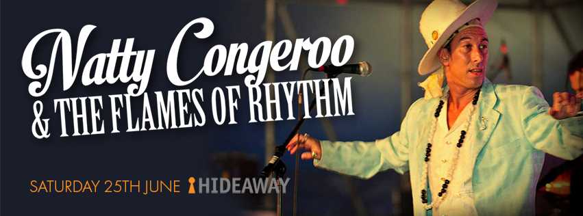 Natty Congeroo and The Flames of Rhythm return for another Swing party at Hideaway in June