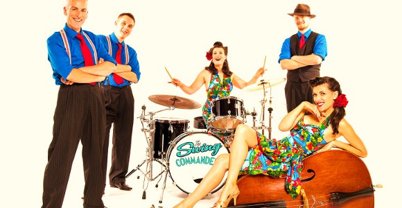 The Swing Commanders 1940s vintage Jazz stars perform at Hideaway Jazz Club