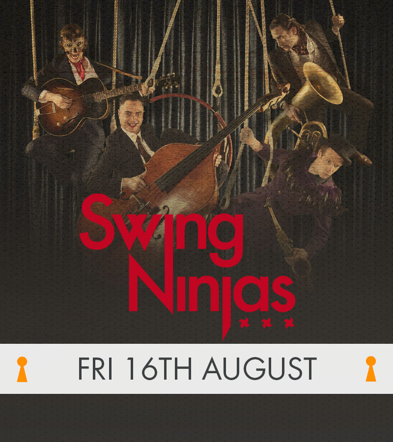 The Swing Ninjas Friday 16th August at Hideaway Jazz Club London