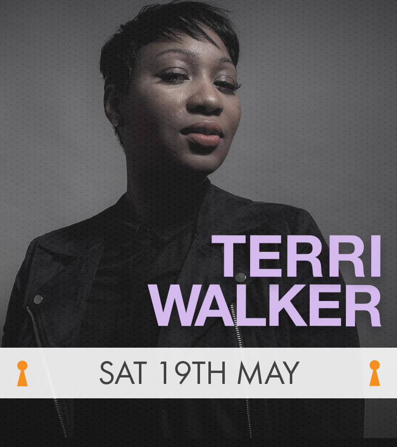 UK Soul artist Terri Walker makes her debut here at Hideaway, South London