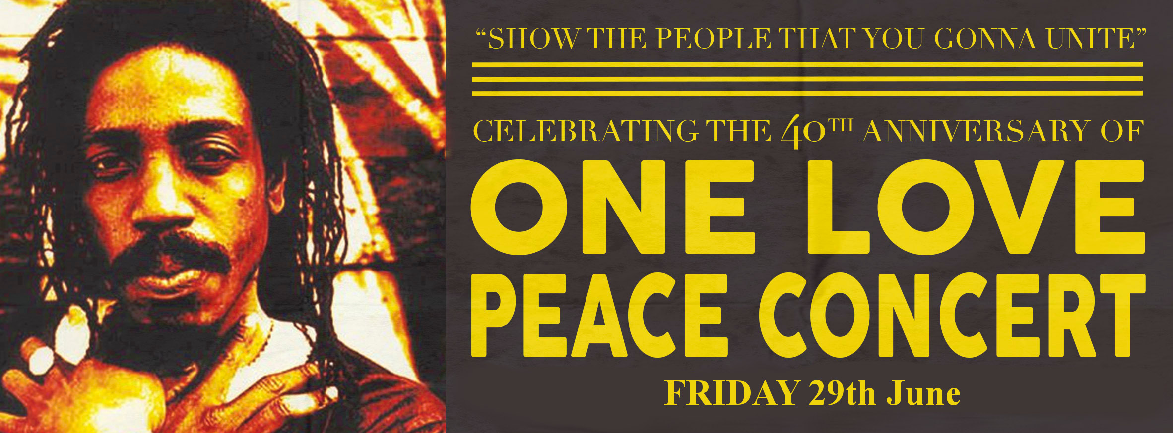 One Love Peace Concert 40th Anniversary featuring Earl 16 Celebration at Hideaway Jazz Club